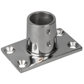 Sea-Dog Rail Base Fitting Rectangular Base 90 deg 316 SS-1-7/8"x3-3/16"-1" OD 281901-1